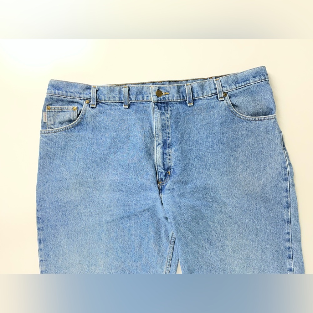 Carhartt Mens Relaxed Fit Classic Stonewash Denim Jeans Size 46 x 30 - Picture 6 of 14